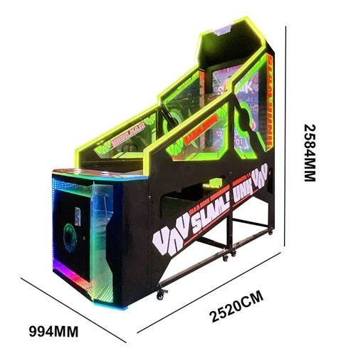 basketball hoop arcade machine