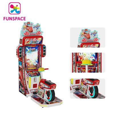 Závodný bicykel hrací stroj