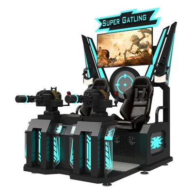2 hráči VR Super Gatling Virtual Reality Zombie Shooting Simulator