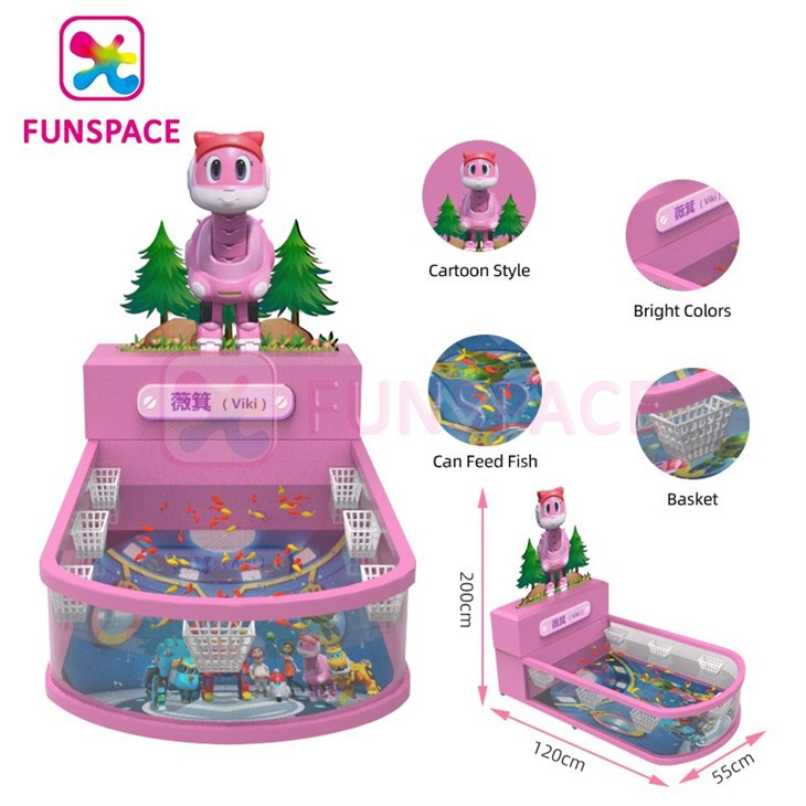Viki Kiddie Pool Fishing Game Machine